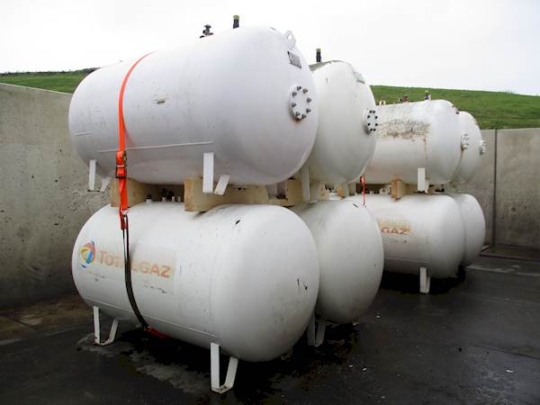 LPG / GAS GASTANK 2.700 LITER